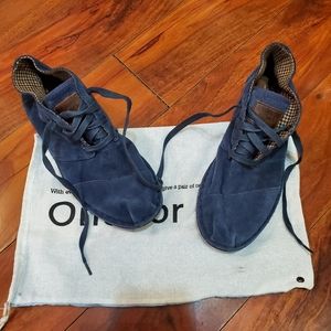 Tom's Blue Suede Like Shoes